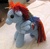 Size: 2138x2085 | Tagged: safe, artist:acrylicsheep, rainbow dash, pony, g4, amigurumi, crochet, irl, photo, plushie, solo