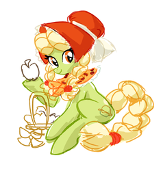 Size: 2304x2454 | Tagged: safe, artist:samaimurai, granny smith, earth pony, pony, g4