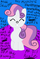 Size: 1000x1500 | Tagged: safe, artist:seika, sweetie belle, g4, filly, ms paint