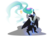 Size: 2000x1454 | Tagged: safe, artist:inlucidreverie, nightmare moon, princess celestia, g4, simple background, transparent background