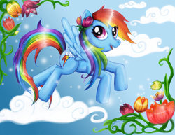 Size: 900x695 | Tagged: safe, artist:for-he-who-is-grand, rainbow dash, pony, g4, female, solo, traditional art