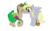 Size: 900x560 | Tagged: safe, artist:pinkiedash, derpy hooves, doctor whooves, time turner, pegasus, pony, g4, christmas, female, holly, holly mistaken for mistletoe, mare, ship:doctorderpy, shipping, simple background, transparent background