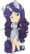 Size: 495x886 | Tagged: safe, artist:chibichise, rarity, human, g4, eared humanization, female, horn, horned humanization, humanized, simple background, solo, tailed humanization