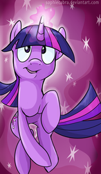 Size: 391x670 | Tagged: safe, artist:spainfischer, twilight sparkle, pony, unicorn, g4, female, solo