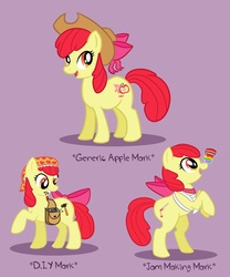 Size: 600x721 | Tagged: safe, artist:sillystell, apple bloom, g4, alternate cutie mark, cutie mark, older