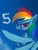 Size: 720x960 | Tagged: safe, artist:grissaecrim, rainbow dash, pegasus, pony, g4, countdown to season 3, solo