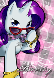 Size: 800x1149 | Tagged: safe, artist:juriyashoh, rarity, pony, g4, glasses, jewelry, solo