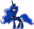 Size: 2000x1676 | Tagged: safe, artist:alexstrazse, princess luna, alicorn, pony, g4, luna eclipsed, concave belly, female, mare, raised hoof, simple background, slender, solo, thin, transparent background, vector