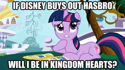 Size: 624x351 | Tagged: safe, twilight sparkle, g4, disney, image macro, text