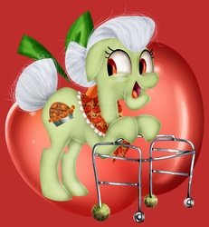 Size: 913x987 | Tagged: safe, artist:apotropaic-puppet, granny smith, earth pony, pony, g4, female, solo