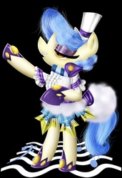 Size: 685x1000 | Tagged: safe, artist:apotropaic-puppet, sapphire shores, earth pony, pony, g4, female, solo