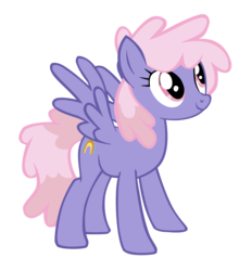 Size: 2040x2320 | Tagged: safe, artist:willowtails, rainbowshine, pegasus, pony, g4, background pony, female, looking up, mare, simple background, solo, standing, transparent background, vector