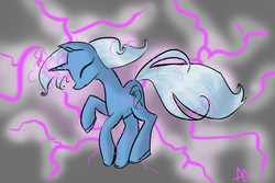 Size: 1800x1200 | Tagged: safe, artist:bananimationofficial, trixie, g4, magic