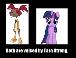 Size: 509x387 | Tagged: safe, twilight sparkle, g4, front view, looking at you, meta, tara strong