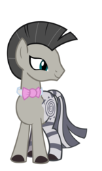 Size: 900x1500 | Tagged: safe, octavia melody, zecora, zebra, g4, simple background, transparent background, vector, zebrafied