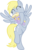 Size: 4360x6920 | Tagged: safe, artist:beavernator, derpy hooves, dinky hooves, pony, g4, absurd resolution, baby, baby dinky hooves, baby pony, cute, equestria's best mother, flying, simple background, transparent background, vector