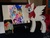 Size: 640x480 | Tagged: safe, artist:whitedove-creations, applejack, fluttershy, nightmare moon, pinkie pie, princess celestia, princess luna, rainbow dash, rarity, twilight sparkle, oc, oc:fausticorn, g4, doll, irl, lauren faust, mane six, photo, plushie, toy