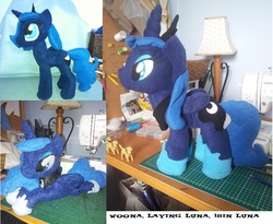 Size: 788x645 | Tagged: safe, artist:steen85, princess luna, g4, irl, photo, plushie