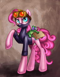 Size: 1542x2000 | Tagged: safe, artist:nyarmarr, pinkie pie, g4, season 3, the crystal empire, pinkie spy, spy