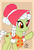 Size: 820x1200 | Tagged: safe, artist:joakaha, granny smith, earth pony, pony, g4, female, mare, smiling, solo, young granny smith, younger