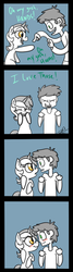 Size: 400x1500 | Tagged: safe, artist:palenarrator, lyra heartstrings, human, g4, comic, female, hand, human fetish, humie, male, palindrome get, shipping, straight, that pony sure does love hands