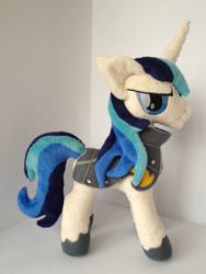 Size: 2121x2828 | Tagged: safe, artist:valio99999, shining armor, pony, g4, doll, irl, photo, plushie, solo, toy