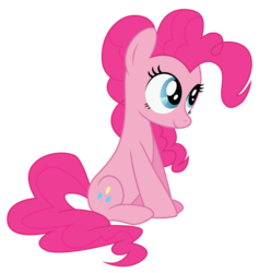 Size: 3000x3158 | Tagged: safe, artist:korikian, pinkie pie, g4, simple background, transparent background, vector