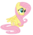 Size: 3000x3158 | Tagged: safe, artist:korikian, fluttershy, pegasus, pony, g4, female, mare, simple background, solo, transparent background, vector