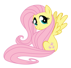 Size: 2500x2402 | Tagged: safe, artist:korikian, fluttershy, pegasus, pony, g4, female, mare, simple background, solo, transparent background, vector
