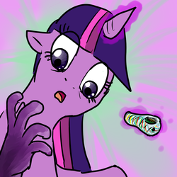 Size: 1000x1000 | Tagged: dead source, safe, artist:sirbriggz, twilight sparkle, g4, drugs, hand