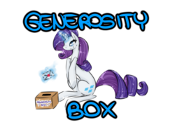 Size: 1794x1300 | Tagged: safe, artist:lucyhikarikitsune, rarity, pony, unicorn, g4, female, generosity, mare, simple background, solo, transparent background