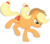 Size: 800x704 | Tagged: safe, artist:puddlesofcuddles, applejack, earth pony, pony, g4, action pose, female, mare, running, simple background, solo, transparent background