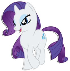 Size: 800x805 | Tagged: safe, artist:puddlesofcuddles, rarity, pony, unicorn, g4, eyeshadow, female, makeup, mare, solo