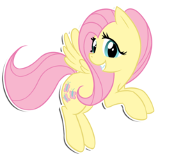 Size: 820x738 | Tagged: safe, artist:puddlesofcuddles, fluttershy, pegasus, pony, g4, female, looking at you, mare, simple background, smiling, smiling at you, solo, transparent background