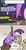 Size: 800x1566 | Tagged: safe, artist:docwario, twilight sparkle, oc, oc:pia ikea, earth pony, pony, unicorn, ask pia ikea, g4, abuse, ask, comic, gramophone, record, twilybuse, unicorn twilight