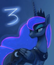 Size: 600x720 | Tagged: dead source, safe, artist:grissaecrim, princess luna, pony, g4, countdown to season 3, female, solo