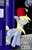 Size: 465x720 | Tagged: safe, artist:texasuberalles, derpy hooves, doctor whooves, time turner, pegasus, pony, female, fez, hat, mare, moon, tardis