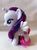 Size: 373x500 | Tagged: safe, blossomforth, rarity, alicorn, hybrid, pony, g4, brushable, irl, photo, solo, toy