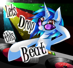 Size: 900x840 | Tagged: safe, artist:scythegirl, dj pon-3, vinyl scratch, g4