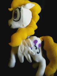 Size: 956x1278 | Tagged: safe, artist:white-eevee, surprise, pony, g1, irl, photo, plushie, solo