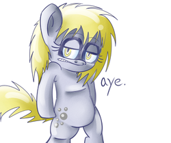 Size: 743x620 | Tagged: safe, artist:extradan, derpy hooves, oc:jerky hooves, pegasus, pony, g4, doodle, female, mare
