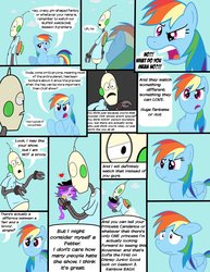 Size: 2795x3617 | Tagged: safe, artist:cartuneslover16, rainbow dash, g4, crossover, harsher in hindsight, littlest pet shop, ogo, op is a duck, robot and monster, twilight barkle, zoe trent
