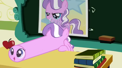 Size: 640x360 | Tagged: safe, edit, screencap, diamond tiara, g4, ponyville confidential, are you frustrated?, wat, wtf