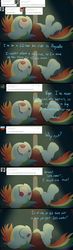 Size: 1280x4375 | Tagged: safe, artist:dtcx97, rainbow dash, g4, ask, clothes, cute, filly, sweater, the ponyville diaries, tumblr