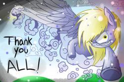 Size: 1024x683 | Tagged: safe, artist:extradan, derpy hooves, oc:jerky hooves, pegasus, pony, g4, female, mare