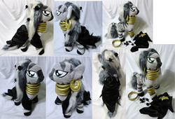 Size: 5680x3872 | Tagged: safe, artist:rens-twin, zecora, pony, zebra, g4, irl, nightmare night, photo, plushie, solo