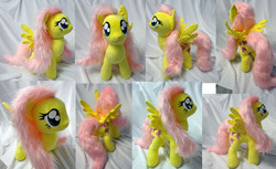 Size: 4500x2759 | Tagged: safe, artist:rens-twin, fluttershy, pony, g4, irl, photo, plushie, solo
