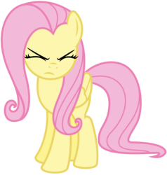 Size: 5875x6163 | Tagged: safe, artist:flutterguy317, fluttershy, pony, g4, absurd resolution, female, simple background, solo, transparent background, vector