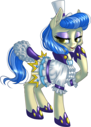 Size: 704x976 | Tagged: safe, artist:kittehkatbar, sapphire shores, g4, simple background, solo, transparent background