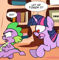 Size: 555x570 | Tagged: safe, artist:epulson, spike, twilight sparkle, dragon, pony, unicorn, g4, cropped, female, heart, heart eyes, male, mare, out of context, ship:twispike, shipping, straight, tongue out, wingding eyes